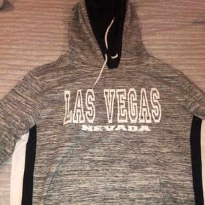 Black white and grey Las Vegas hoodie